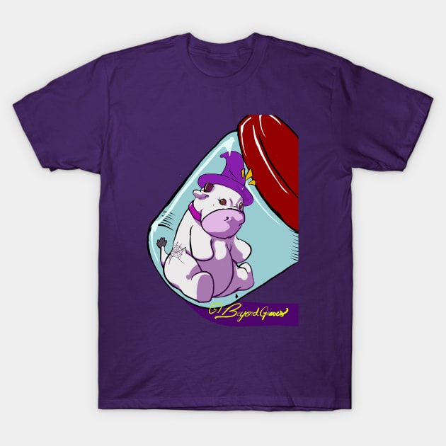 Witchmoo T-Shirt by BeyondGravesArt